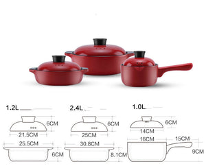 Discover the Versatility of the China Red Ceramic Stock Pot