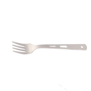 Elevate Your Dining Experience with Our Travel Titanium Cutlery Set