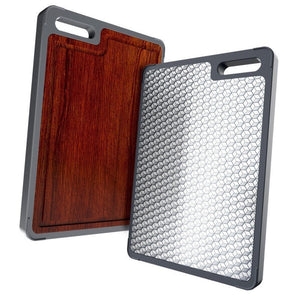 Why You Need the Double Sided Stainless Steel Ebony Cutting Board