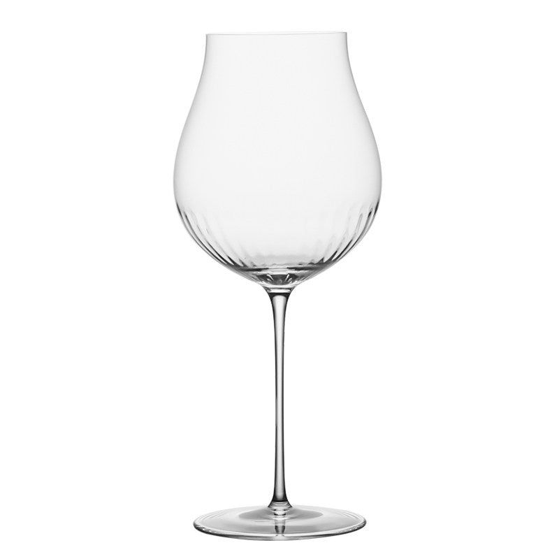 Burgundy Style Crystal Glass Elegant Household Drinking Goblet