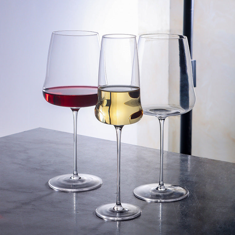 Handmade Ultra Thin Crystal Glass Elegant Bordeaux Drinking Goblet