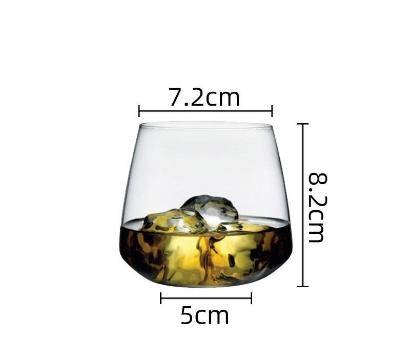 Elegant Lead Free Crystal Glass Household Water Tumbler Set