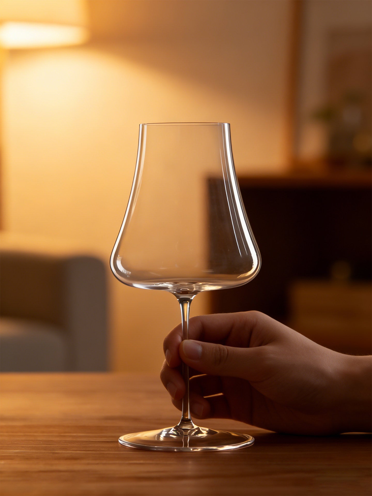 Crystal Glass Champagne Flute Elegant Drinking Set
