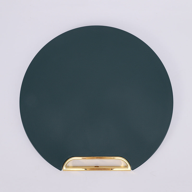 Round PE Cutting Board For Vegetables And Fruits Kitchen Board