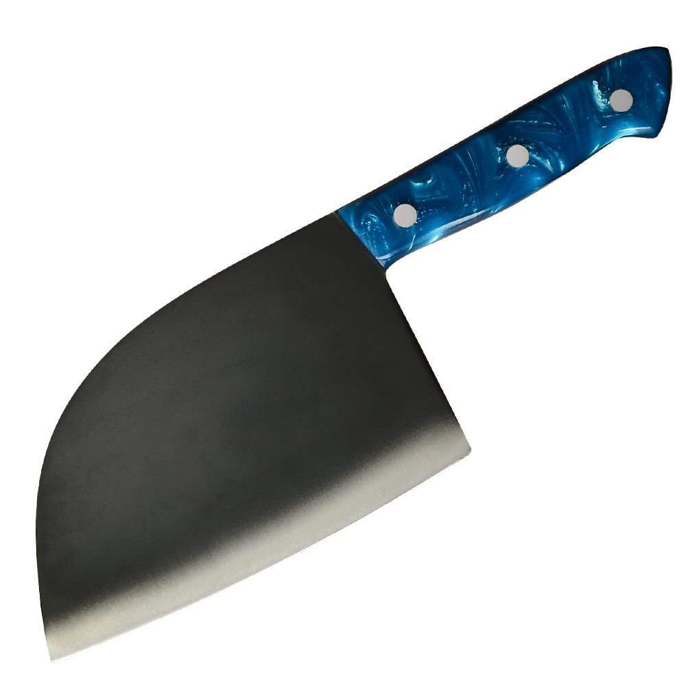 Forged Stainless Steel Blue Handle Kitchen Knife