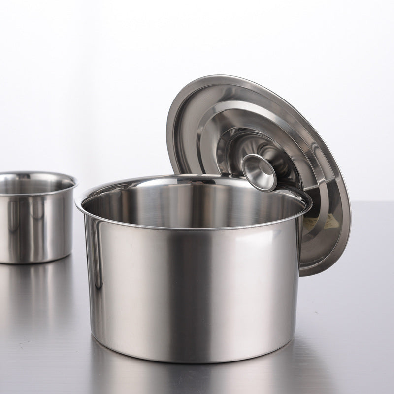 Stainless Steel Non Magnetic Stock Pot Seasoning Storage Box