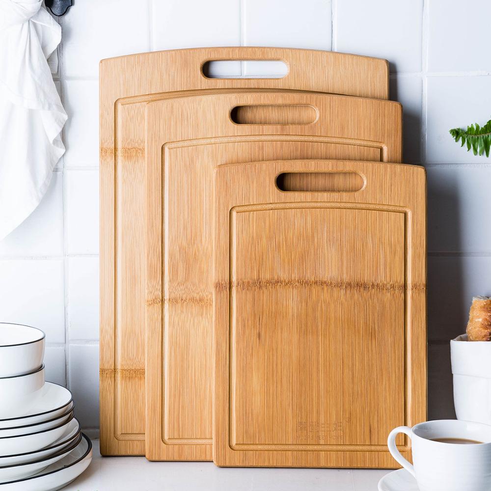 Bamboo Cutting Board For Fruits Meat And Vegetables