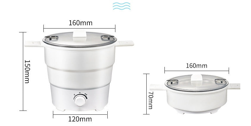 Mini Multifunctional Electric Cooker Portable Dormitory Travel Cooker