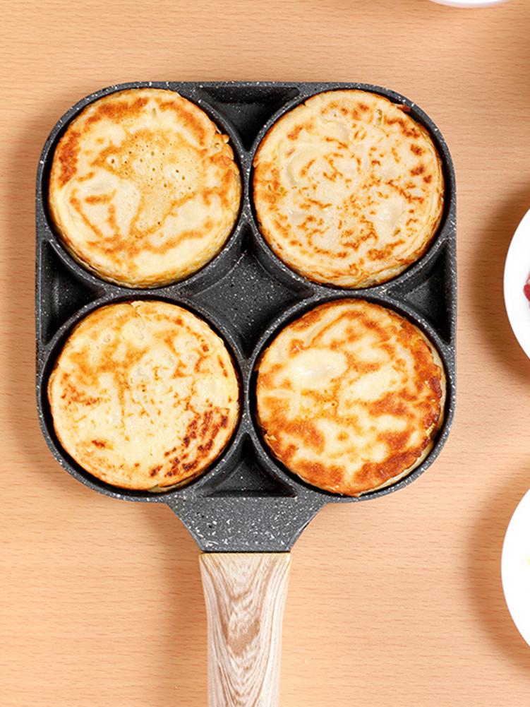 Small Multi Hole Omelette Frying Pan Household Cooking Pan