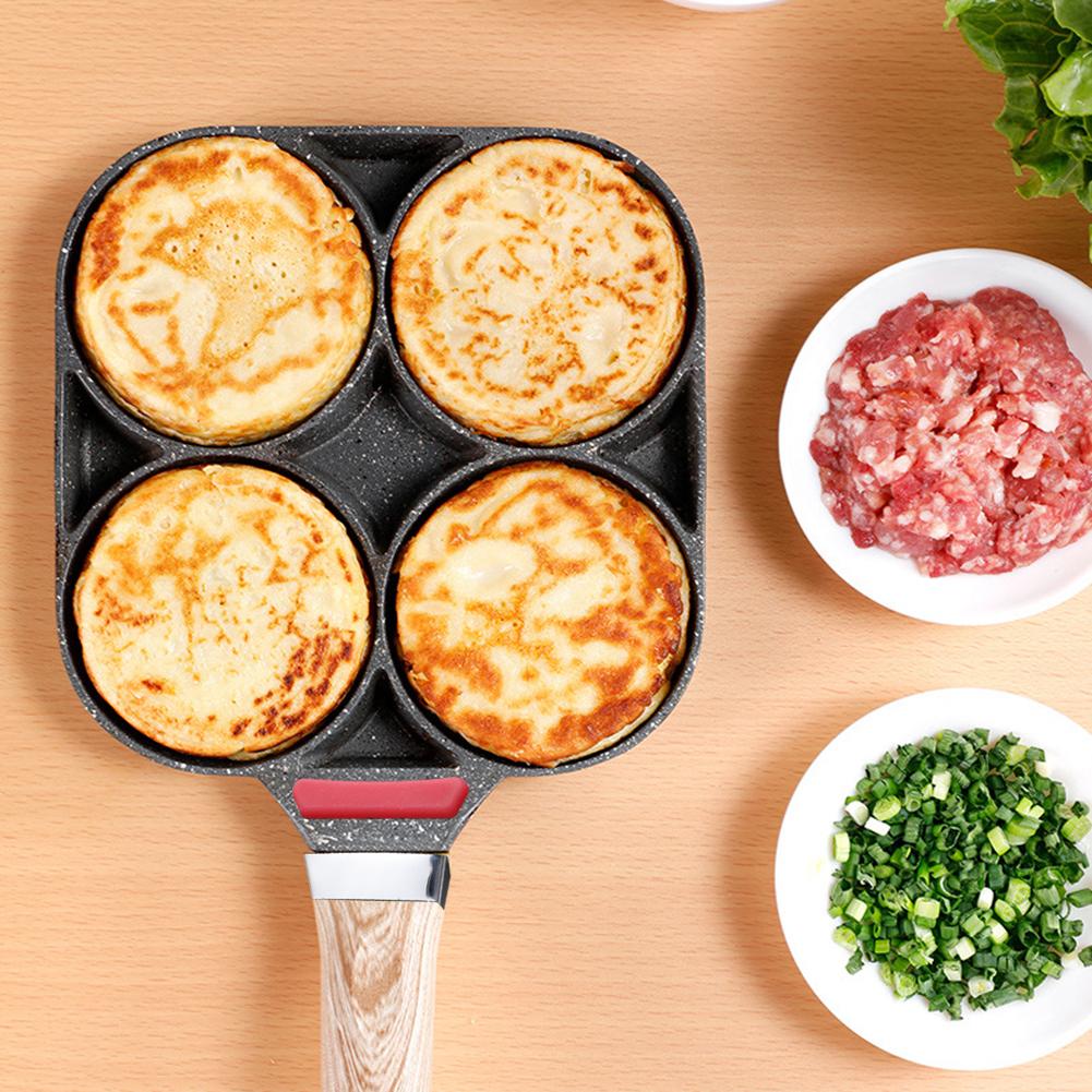 Small Multi Hole Omelette Frying Pan Household Cooking Pan