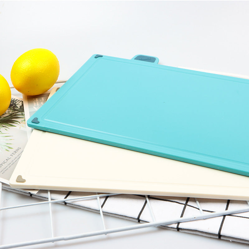Four Piece Thickened PP Plastic Cutting Board Set Kitchen Boards