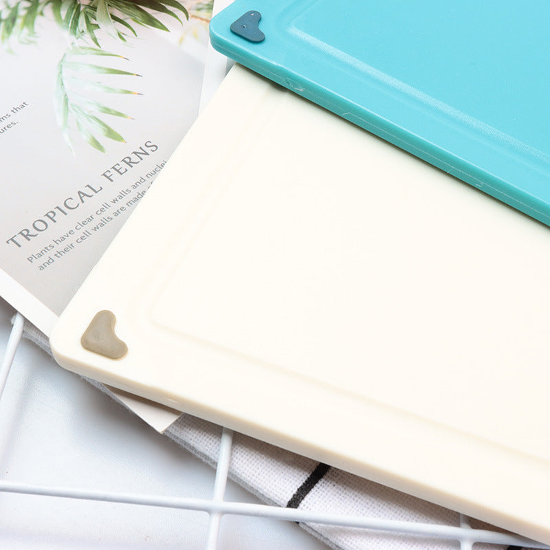 Four Piece Thickened PP Plastic Cutting Board Set Kitchen Boards