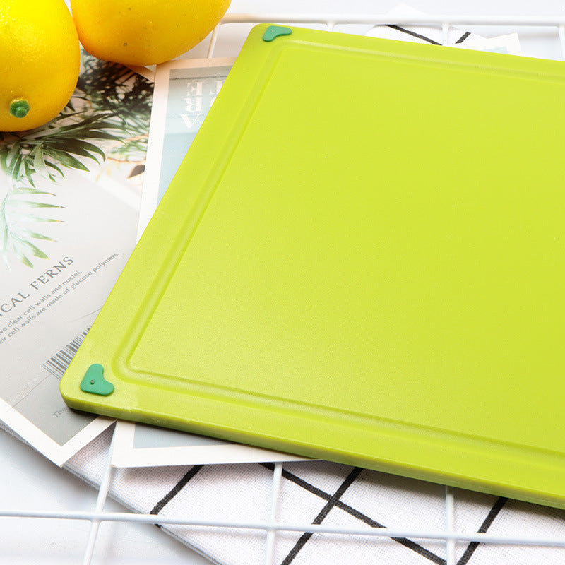 Four Piece Thickened PP Plastic Cutting Board Set Kitchen Boards
