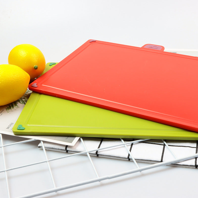 Four Piece Thickened PP Plastic Cutting Board Set Kitchen Boards