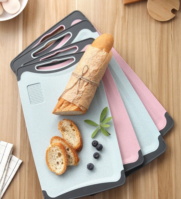 Wheat Straw Fruit Cutting Board Kitchen Chopping Board
