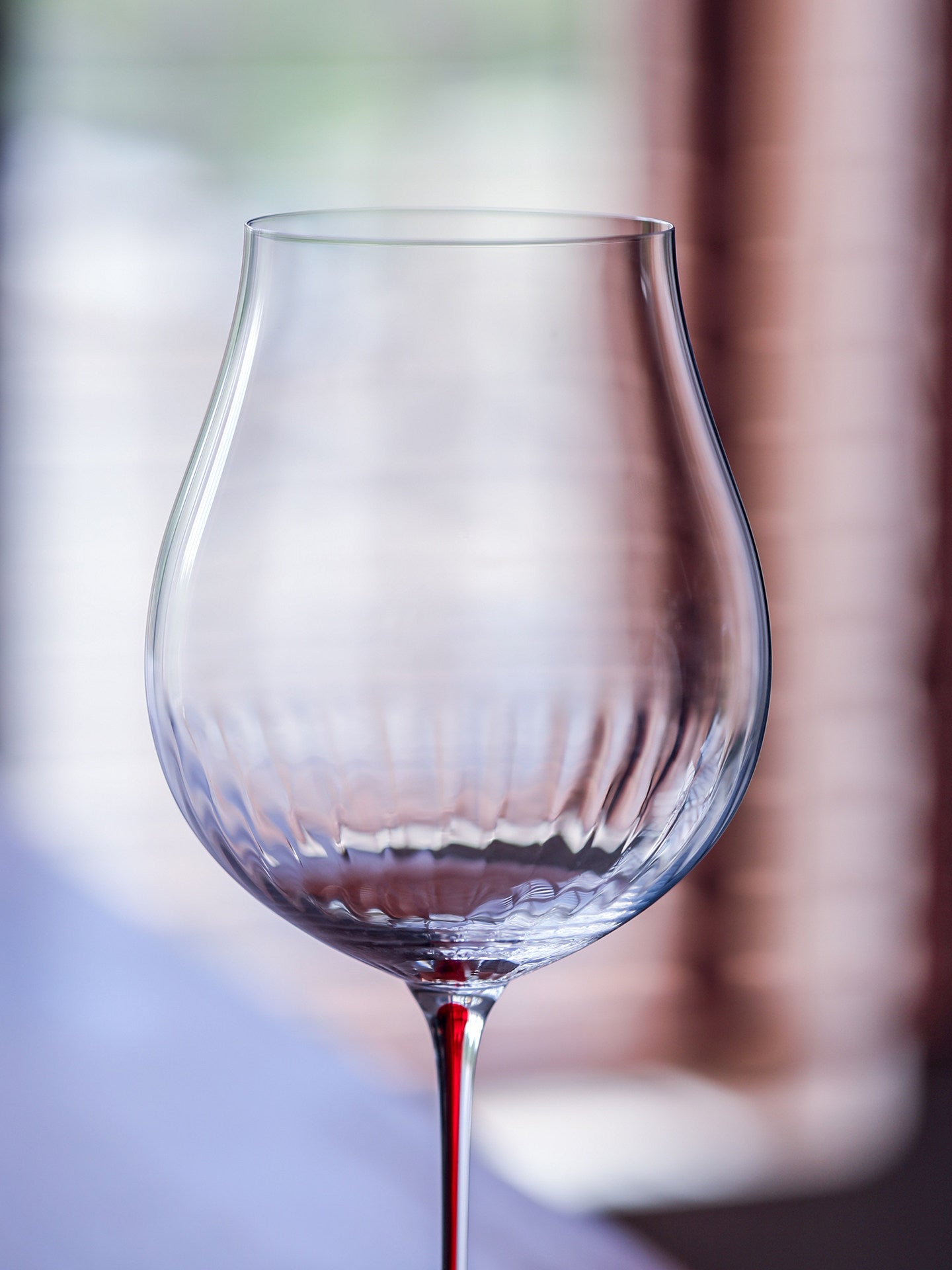 Burgundy Style Crystal Glass Elegant Household Drinking Goblet
