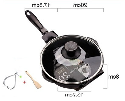Non Stick Small Deep Frying Pan Home Cooking Wok Pot
