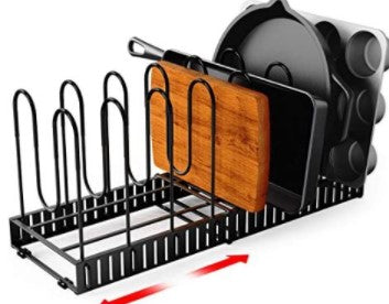 8 Tier Iron Kitchen Storage Rack Organizer