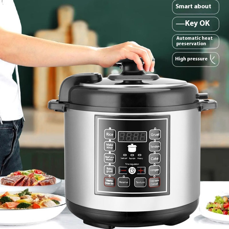 5L Multi Function Electric Pressure Cooker Intelligent Timer Rice Cooker