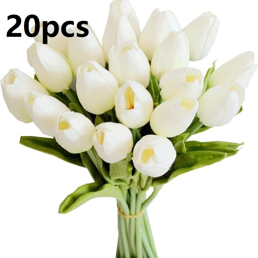 Artificial Tulip Flower Bulk Home Kitchen Wedding Decoration