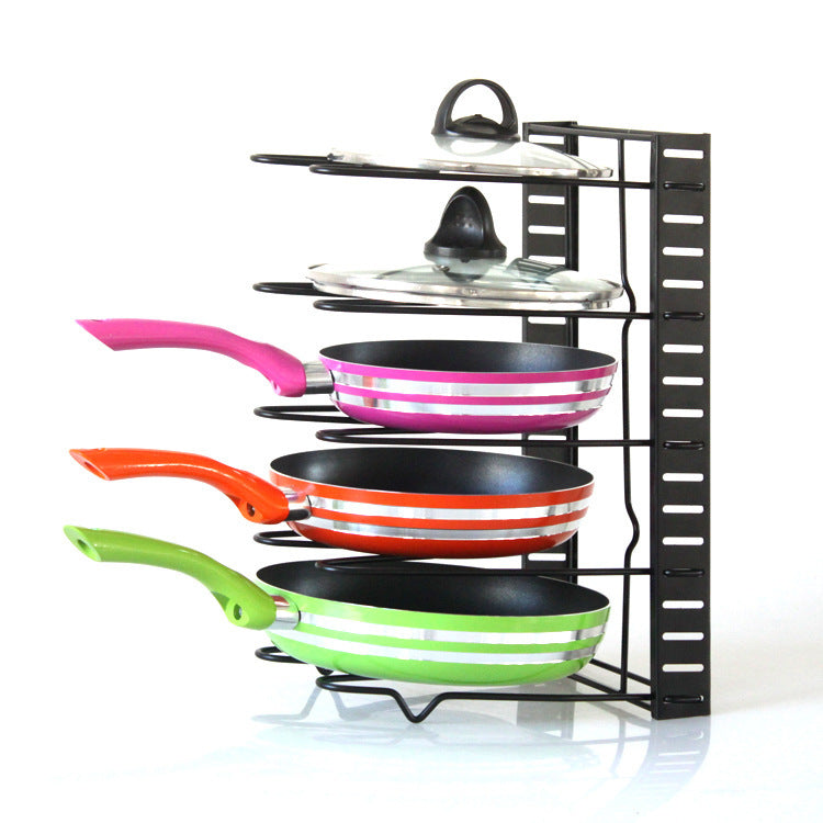 8 Tier Iron Kitchen Storage Rack Organizer
