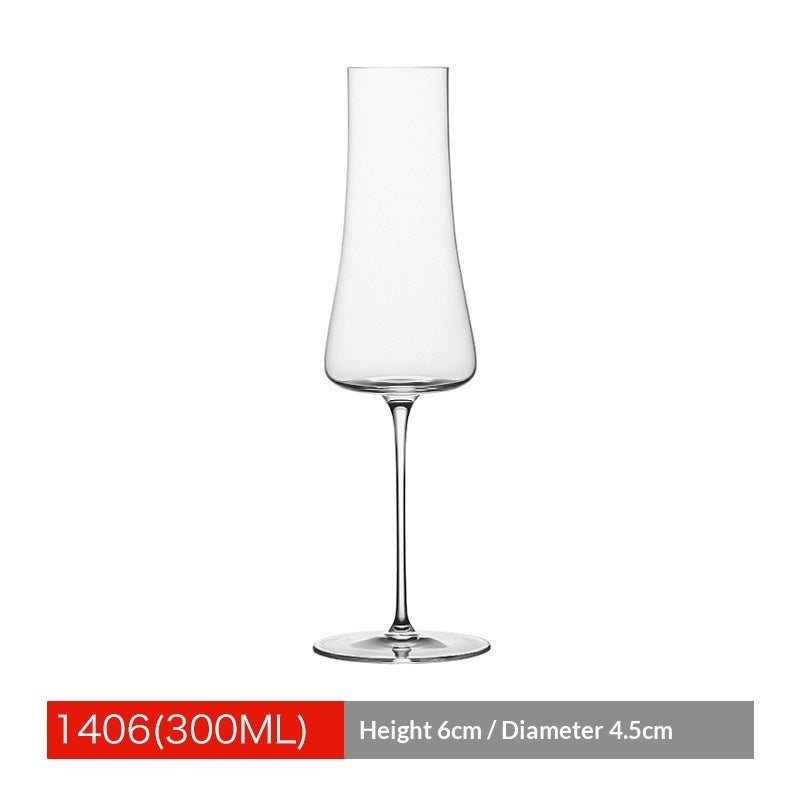 Crystal Glass Champagne Flute Elegant Drinking Set