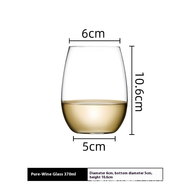 Elegant Lead Free Crystal Glass Household Water Tumbler Set