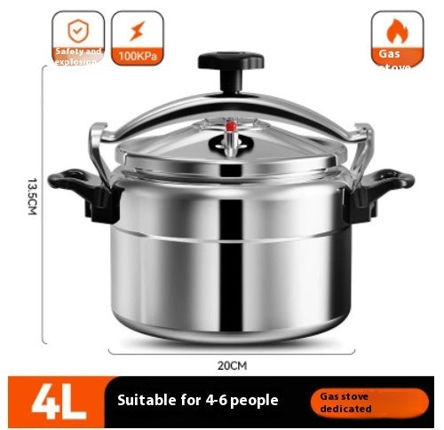 Large Capacity Explosion Proof Gas Stove Pressure Cooker Household Cooking Pot
