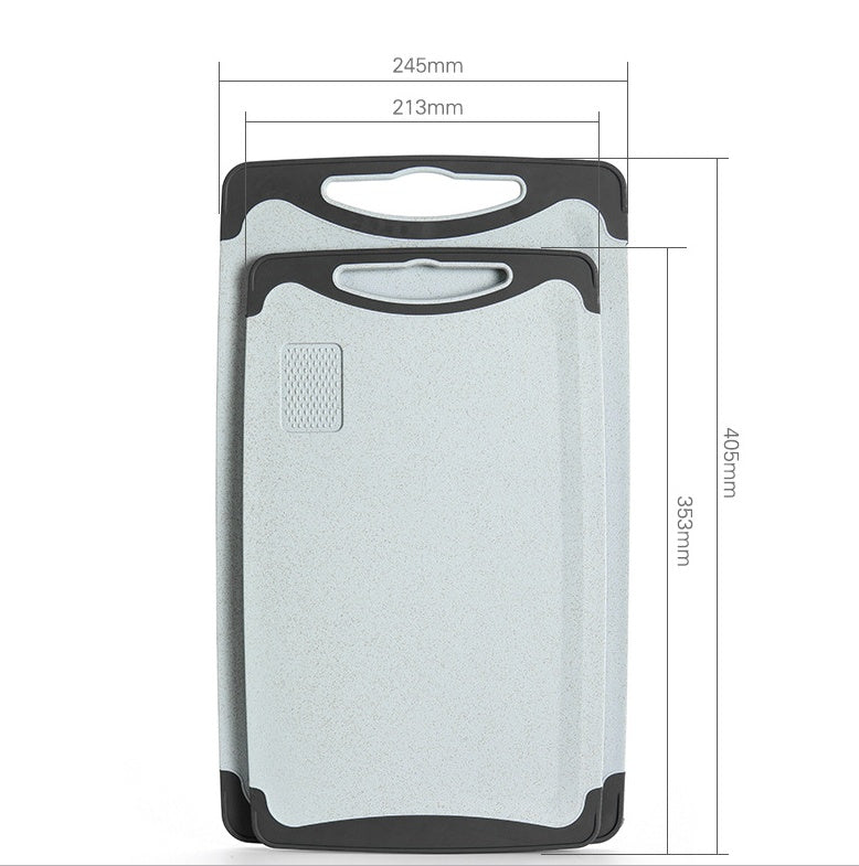 Wheat Straw Fruit Cutting Board Kitchen Chopping Board