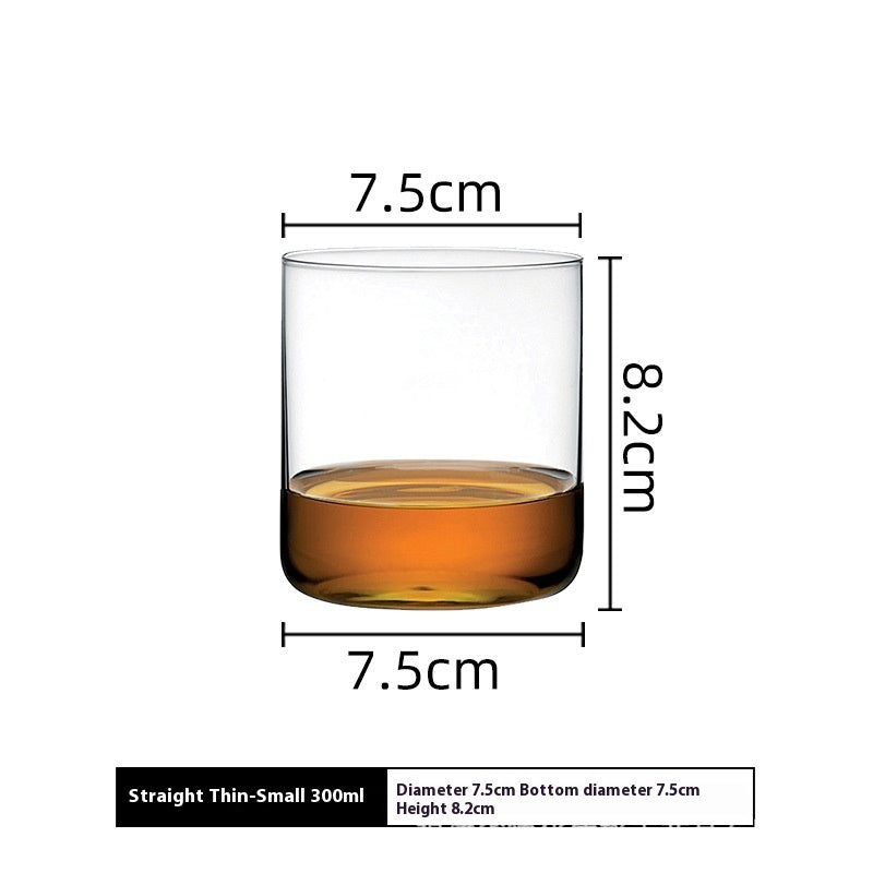 Elegant Lead Free Crystal Glass Household Water Tumbler Set