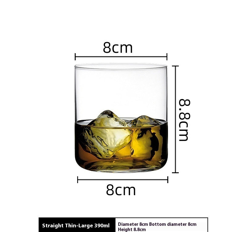 Elegant Lead Free Crystal Glass Household Water Tumbler Set