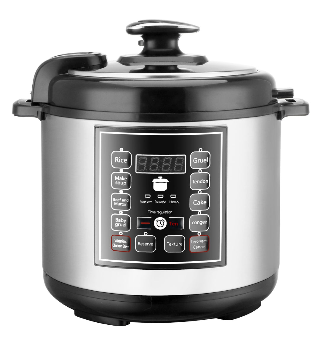 5L Multi Function Electric Pressure Cooker Intelligent Timer Rice Cooker
