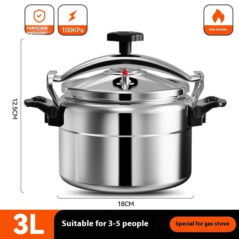 Large Capacity Explosion Proof Gas Stove Pressure Cooker Household Cooking Pot