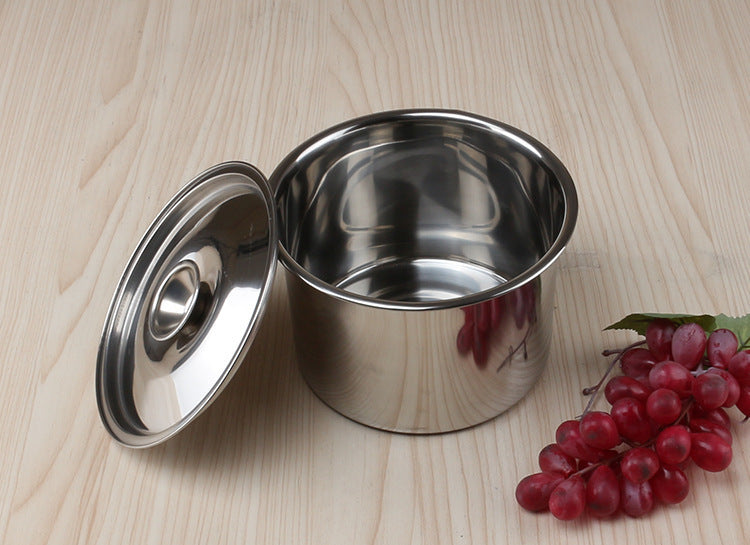 Stainless Steel Non Magnetic Stock Pot Seasoning Storage Box