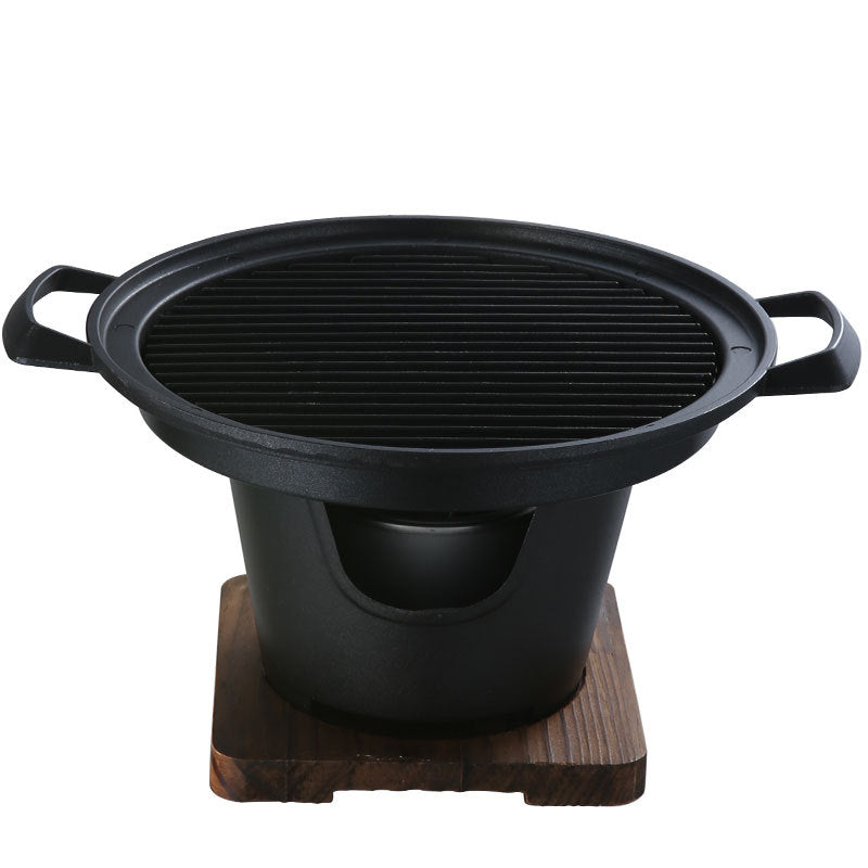 Non Stick Small Indoor BBQ Grill Household Cooking Stove