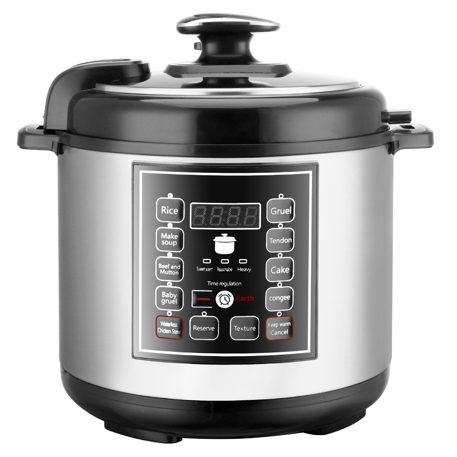 5L Multi Function Electric Pressure Cooker Intelligent Timer Rice Cooker