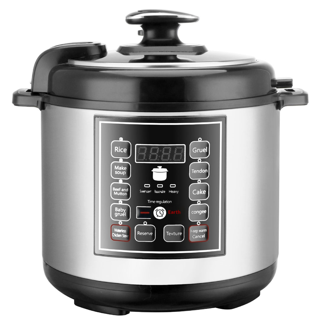 5L Multi Function Electric Pressure Cooker Intelligent Timer Rice Cooker