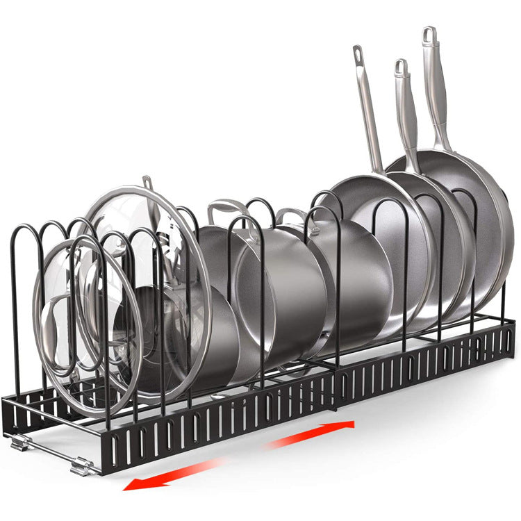 8 Tier Iron Kitchen Storage Rack Organizer