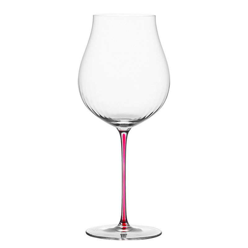 Burgundy Style Crystal Glass Elegant Household Drinking Goblet
