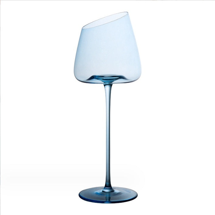 Klein Blue Crystal Glass Elegant Drinking Goblet