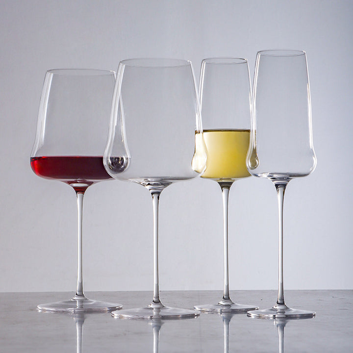 Handmade Ultra Thin Crystal Glass Elegant Bordeaux Drinking Goblet