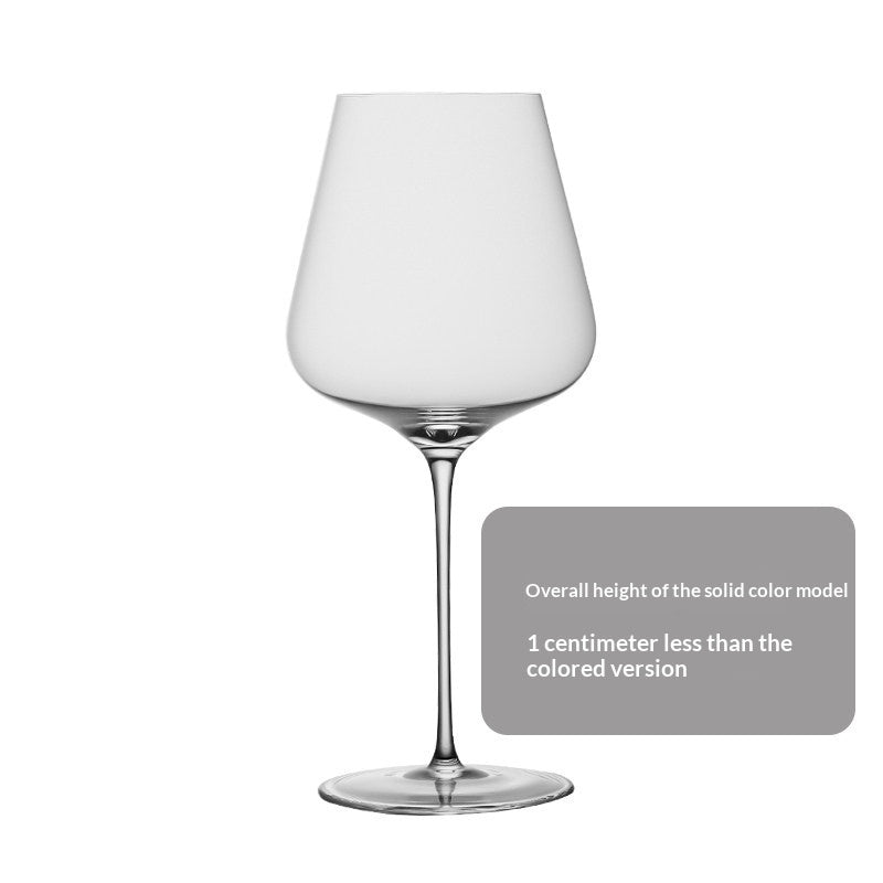 Crystal Glass Large Bellied Elegant Drinking Goblet
