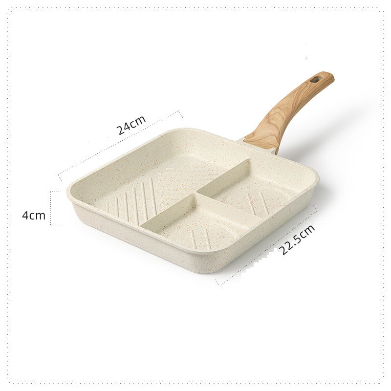 Medical Stone Non Stick Frying Pan Omelet Steak Breakfast Pan