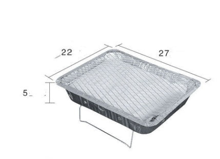 Portable Household Small Charcoal BBQ Grill Stove