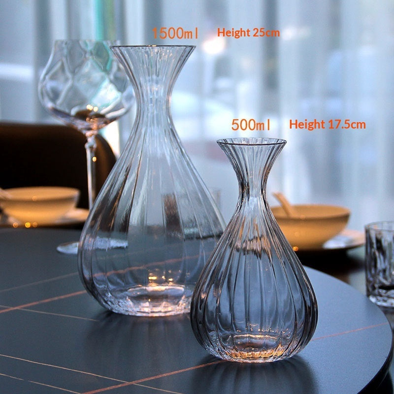 Hand Blown Crystal Glass Elegant Drinking Goblet