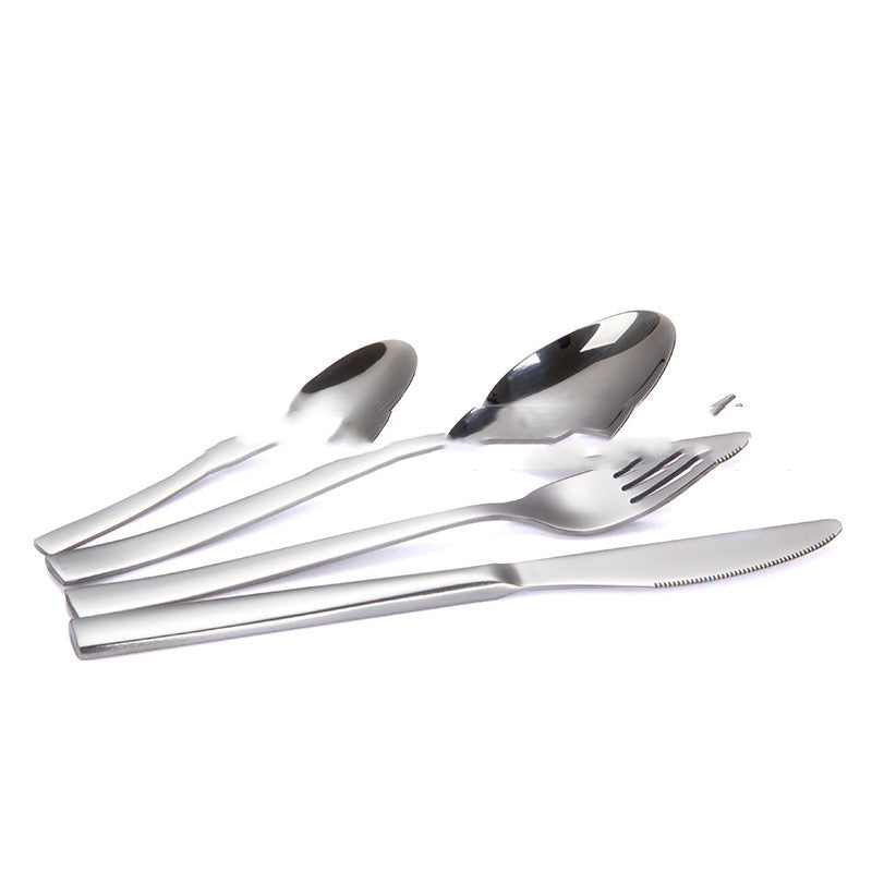 24 Piece Golden Stainless Steel Cutlery Set
