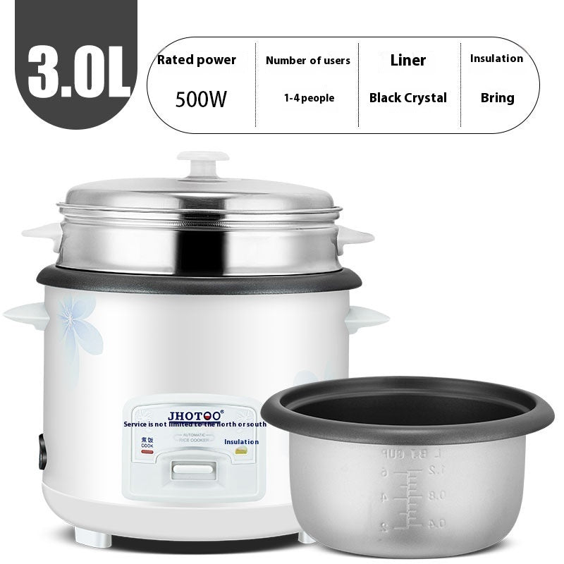Old Fashioned 3L Electric Rice Cooker Household Large Capacity Cooker
