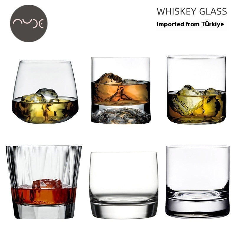 Elegant Lead Free Crystal Glass Household Water Tumbler Set