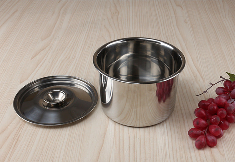 Stainless Steel Non Magnetic Stock Pot Seasoning Storage Box