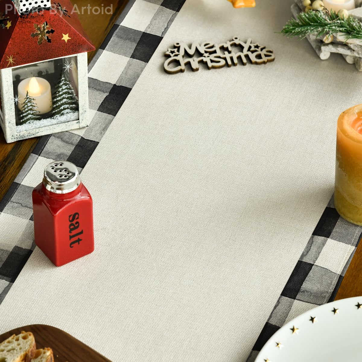 Christmas Tree Table Runner For Holiday Dining Decor